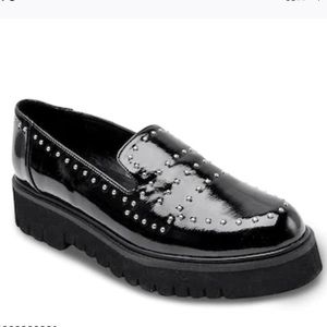 Jane and the Shoe Elena Studded Loafers